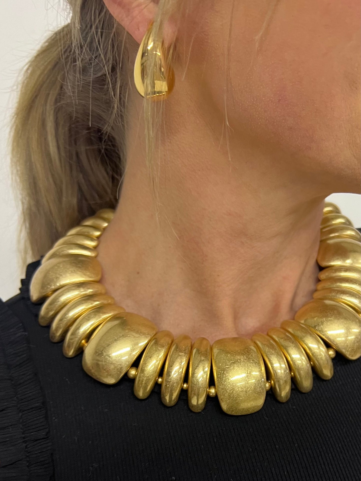 Kevyn Gold Statement Necklace