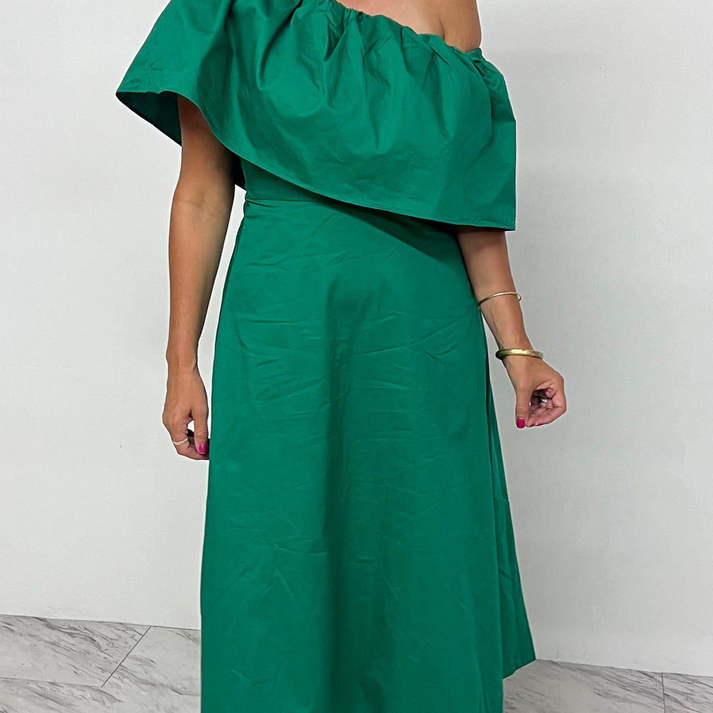 
                  
                    Galavant Green Midi Dress
                  
                