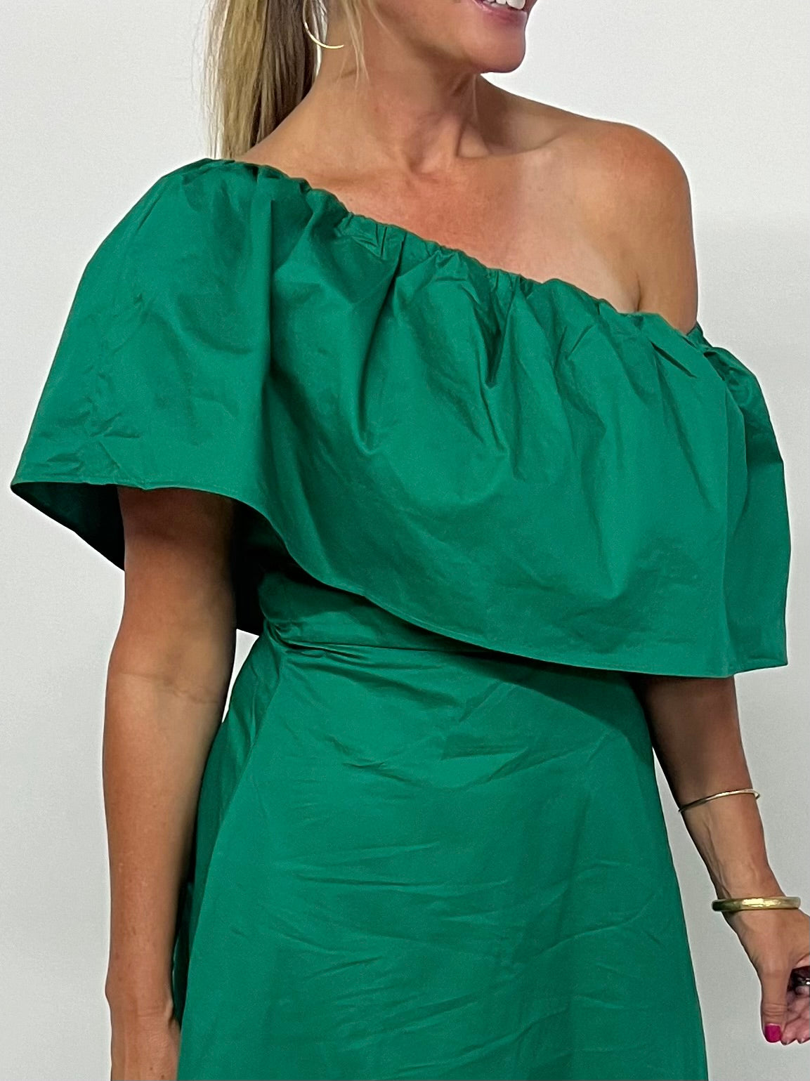 Galavant Green Midi Dress