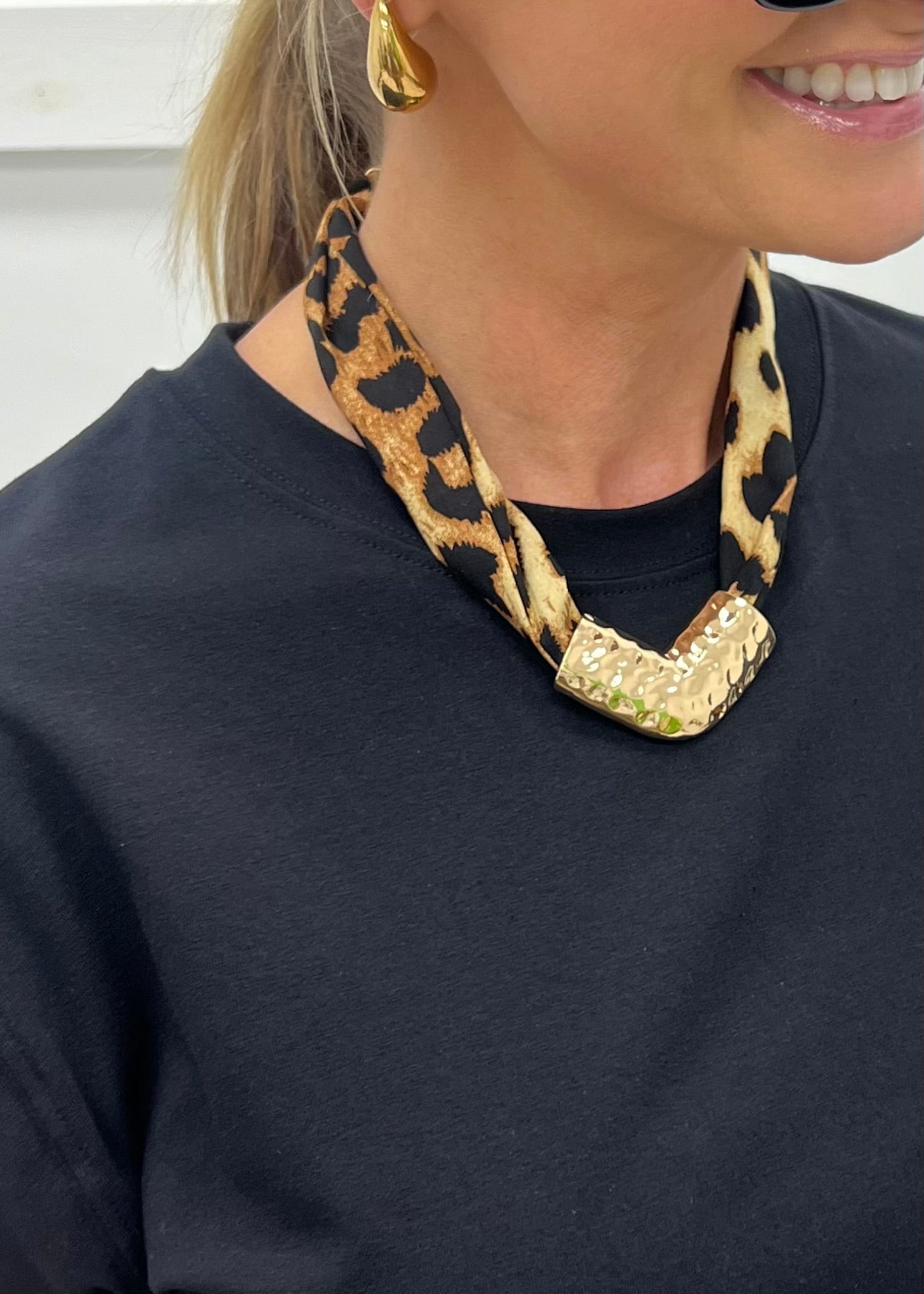 Lola Leopard Necklace