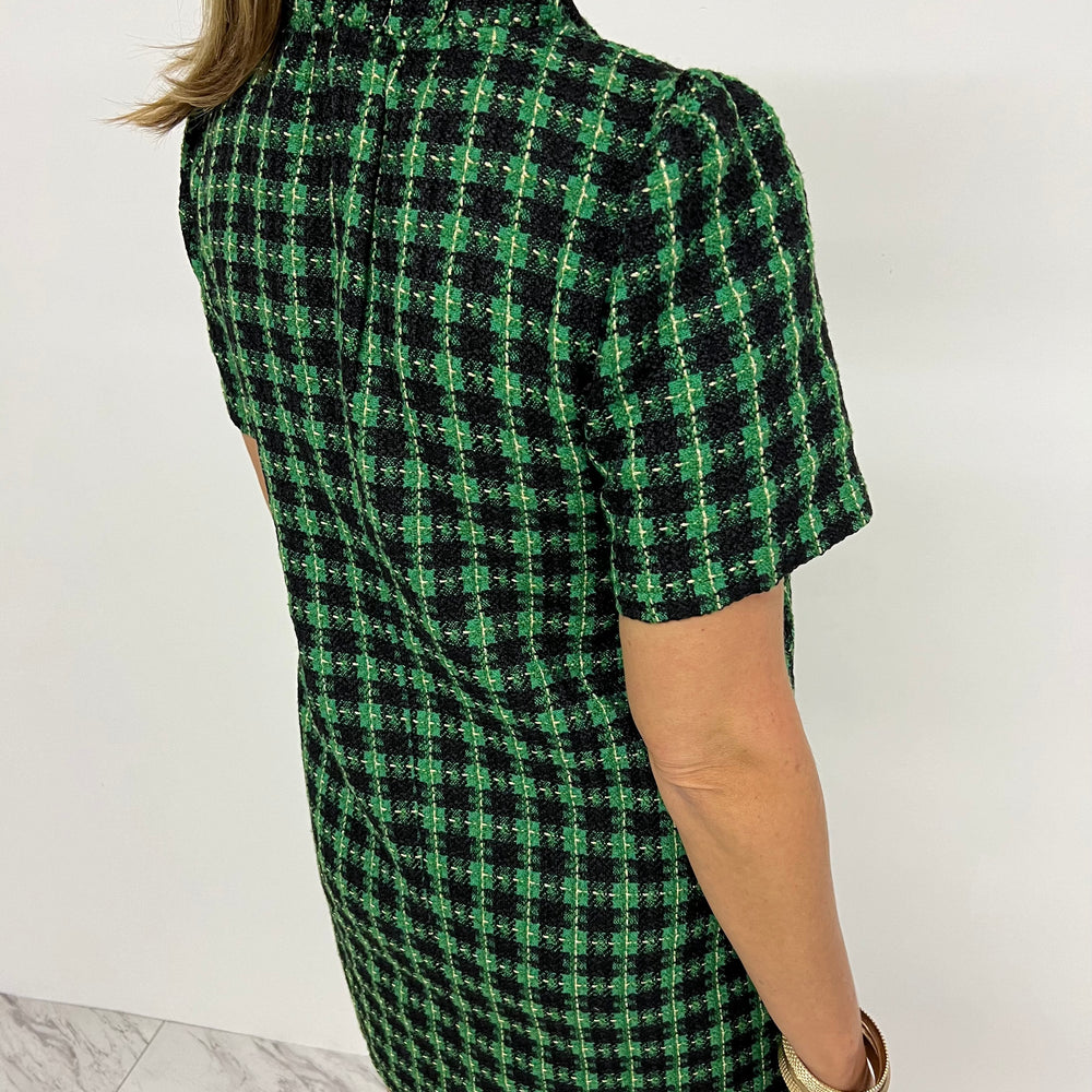 
                  
                    Pippa Plaid V.Neck Dress
                  
                