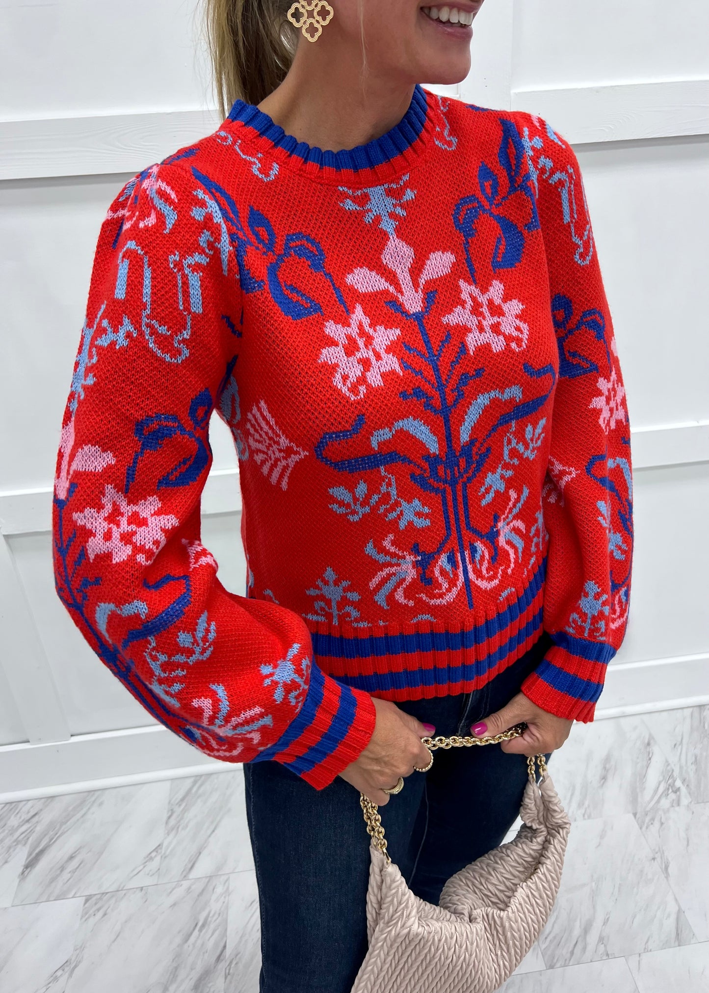 Camilla Sweater (Red)