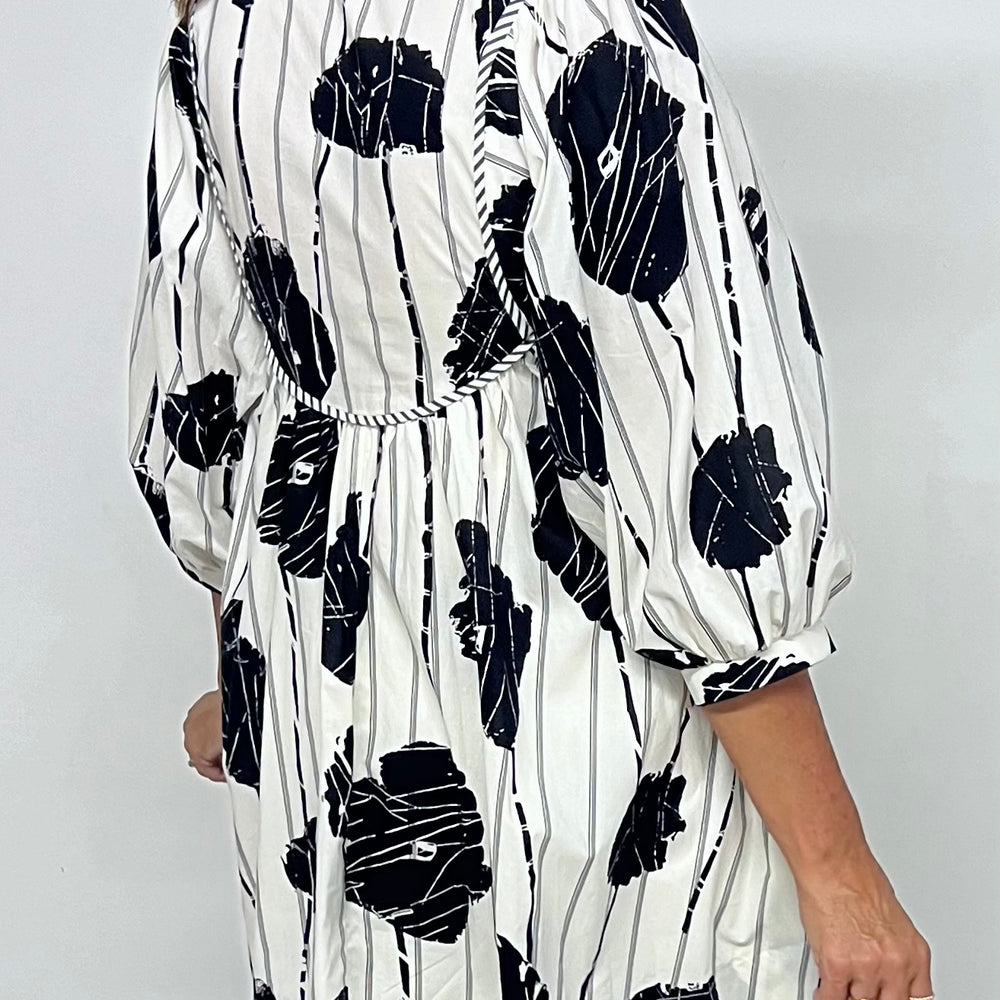 
                      
                        Autumn Air B + W Dress- FINAL SALE
                      
                    