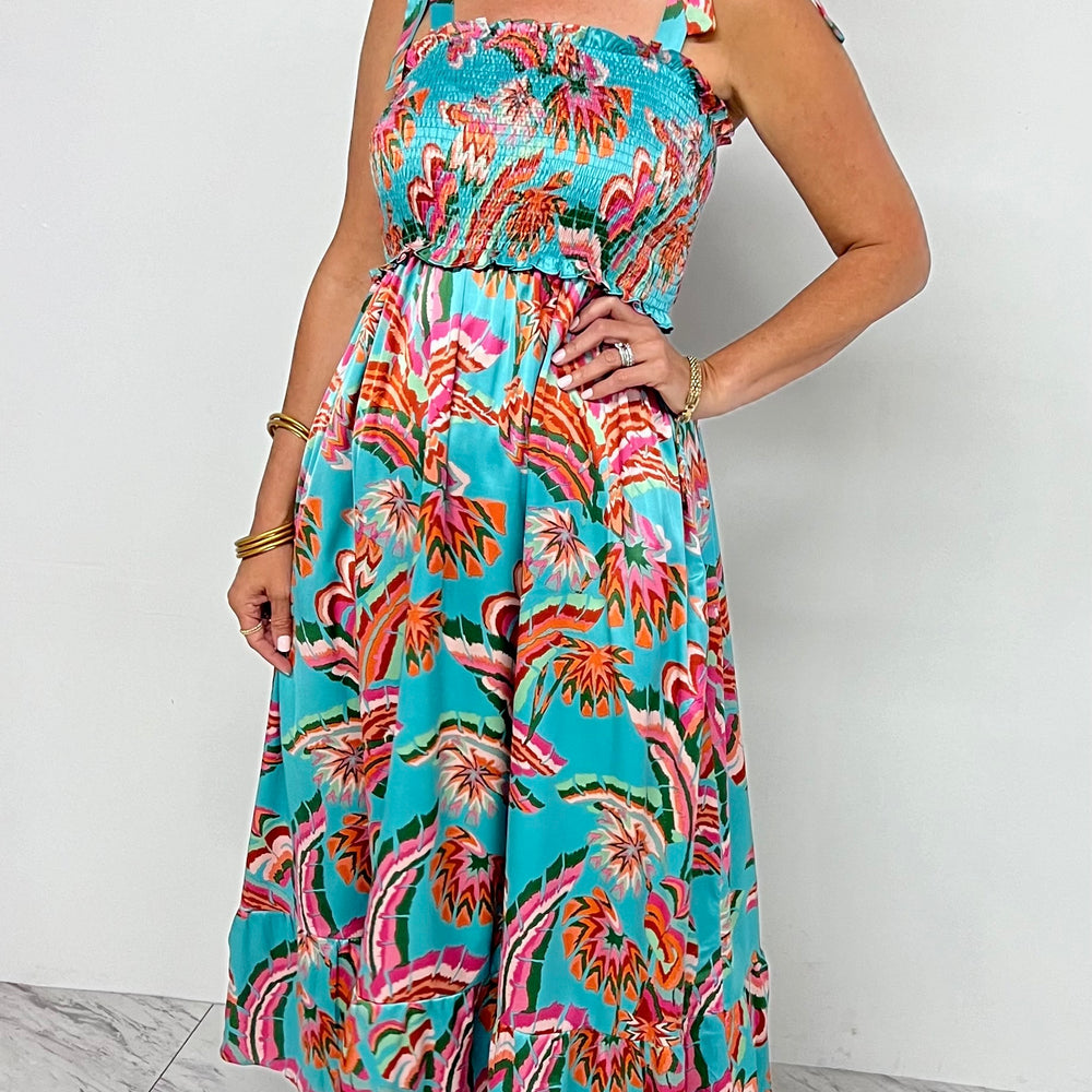 
                      
                        Honolulu Smocked Maxi Dress
                      
                    