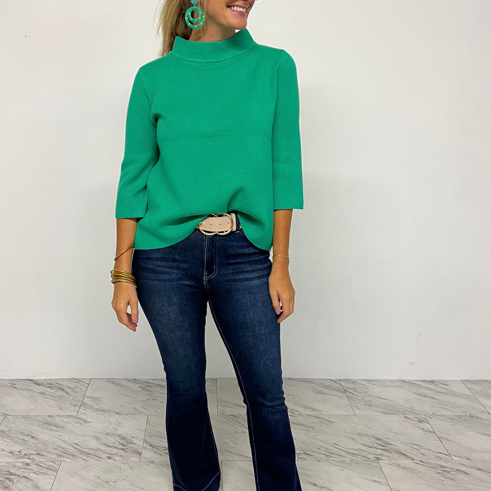 Estelle Kelly Green Sweater