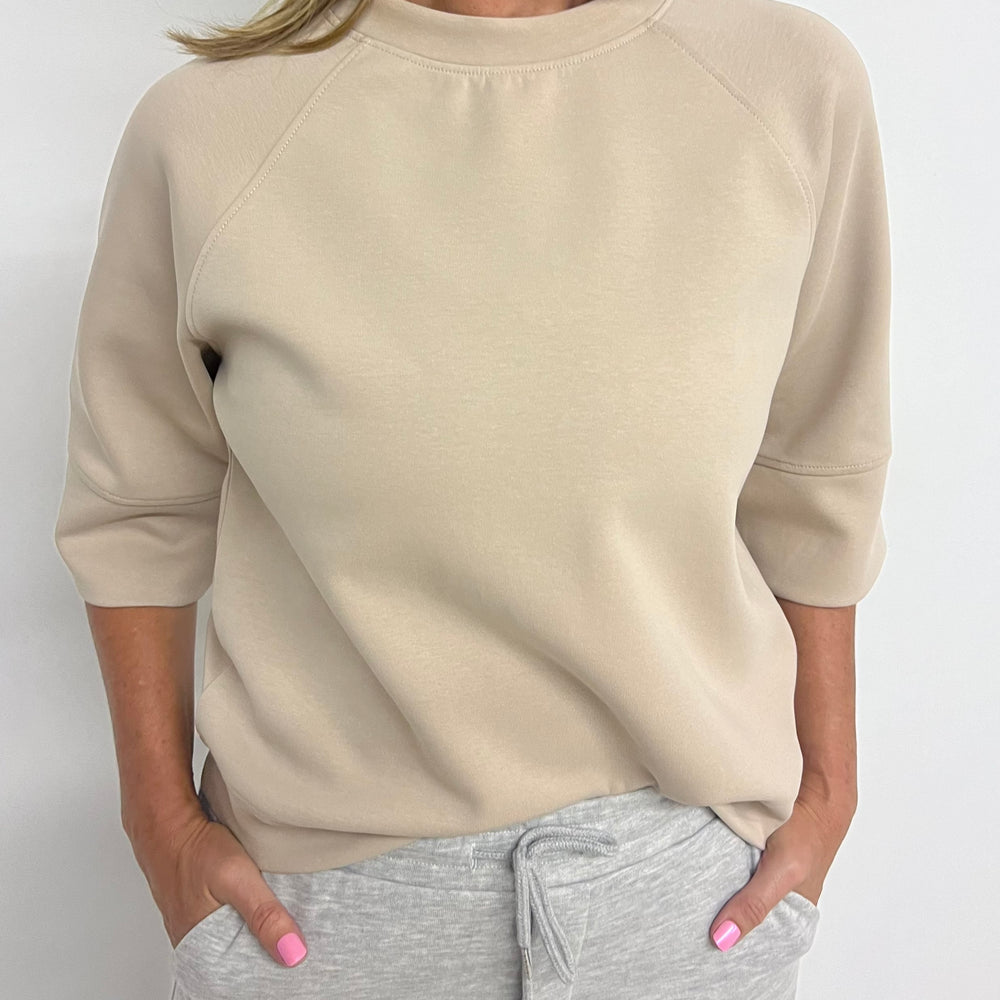 
                      
                        Lounge Scuba Top (Taupe)
                      
                    