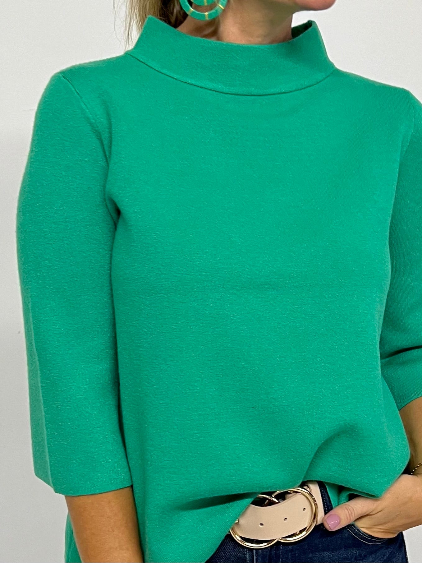 Estelle Kelly Green Sweater