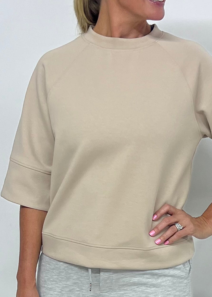 
                      
                        Lounge Scuba Top (Taupe)
                      
                    