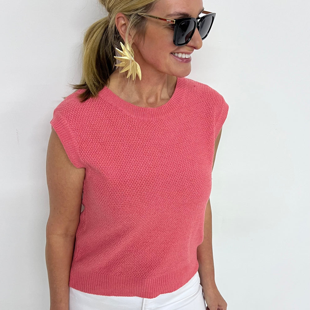 Sunscape Coral Sweater