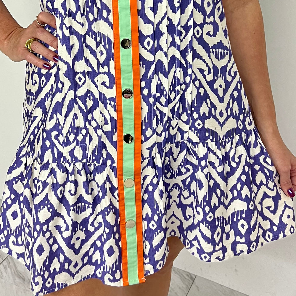 
                  
                    Meridian Print Dress
                  
                