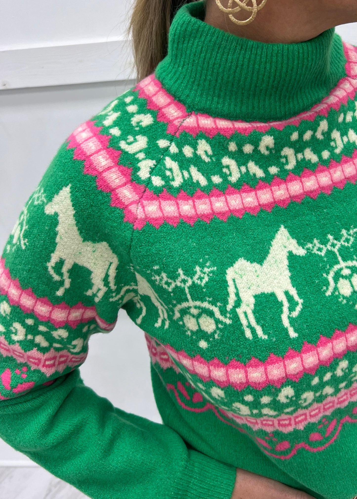 Keeneland Fair Isle Sweater