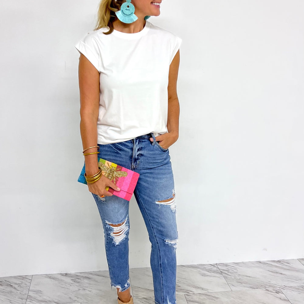 Kayden Solid Top (Ivory)