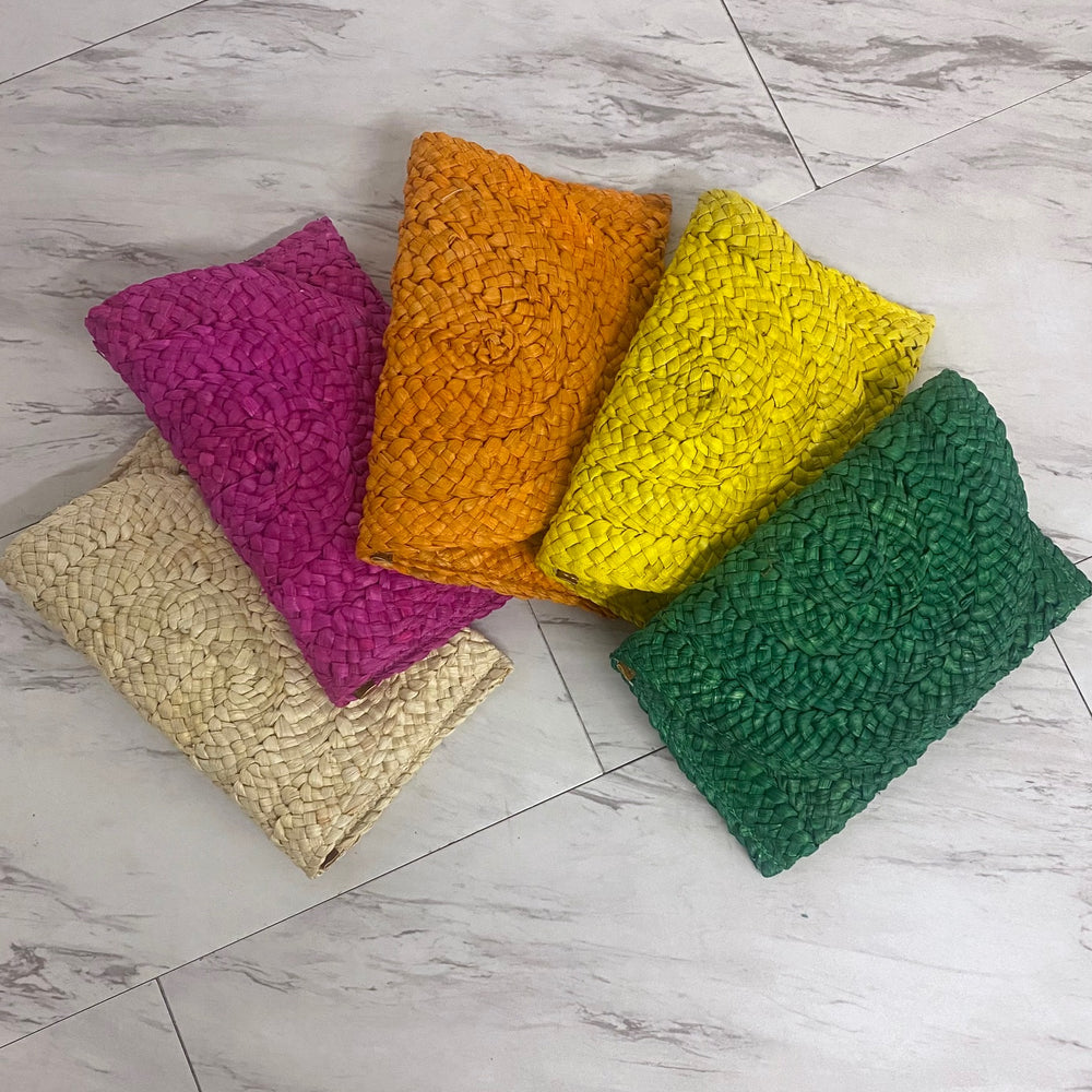 
                  
                    Socialite Chic Woven Clutch - FINAL SALE
                  
                