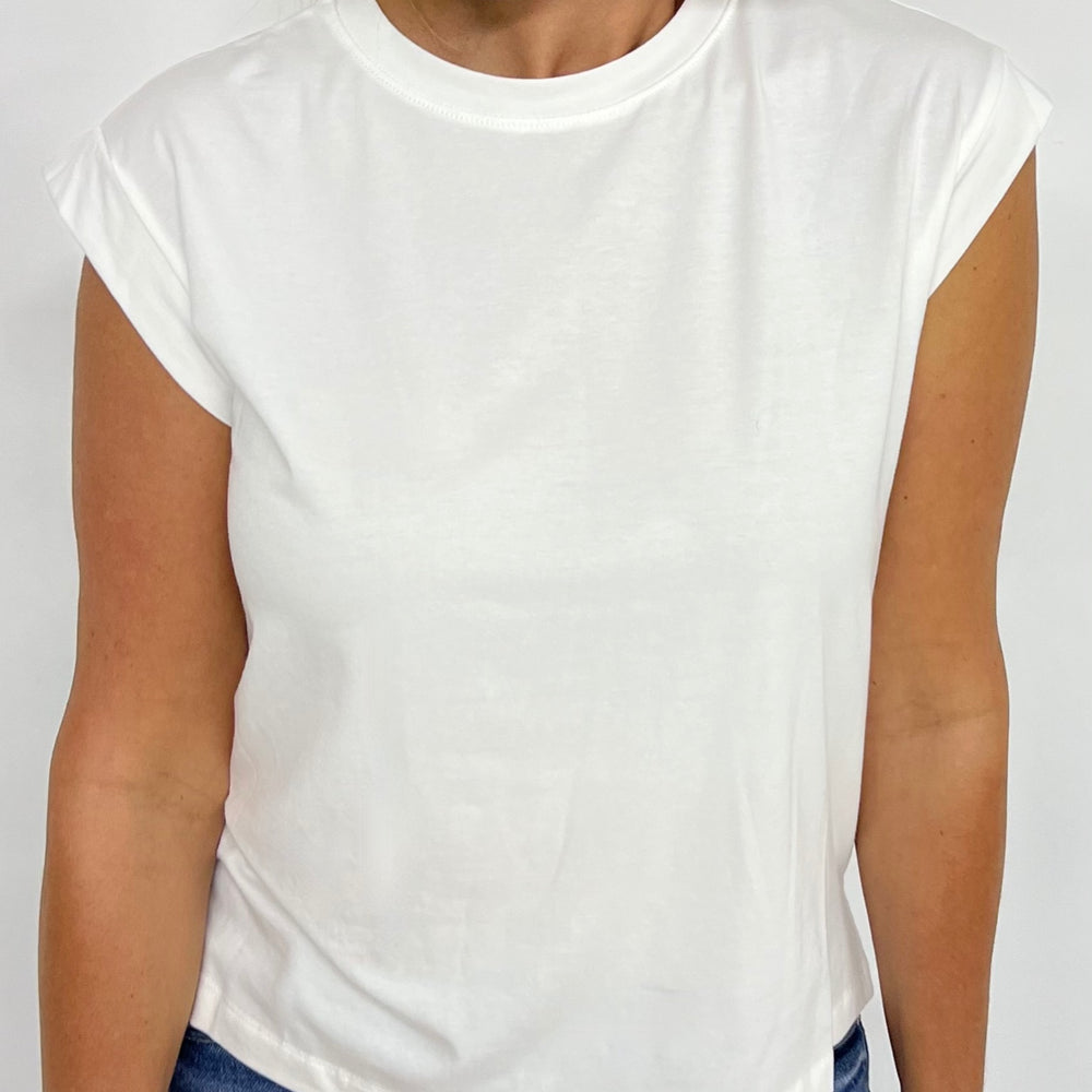 Kayden Solid Top (Ivory)