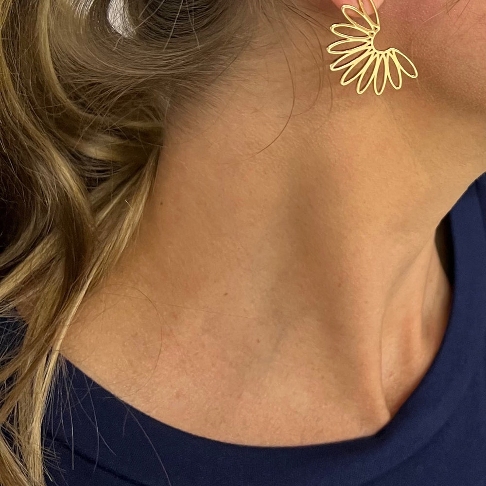 Luna Gold Earrings