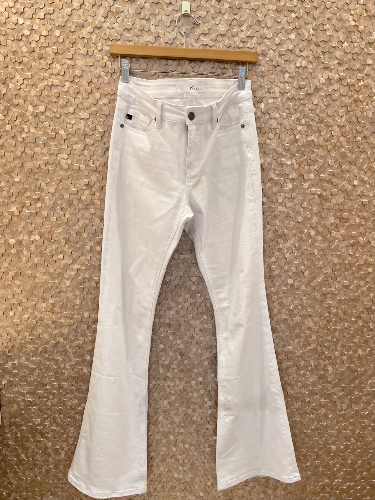 Perry White Flare Leg Denim