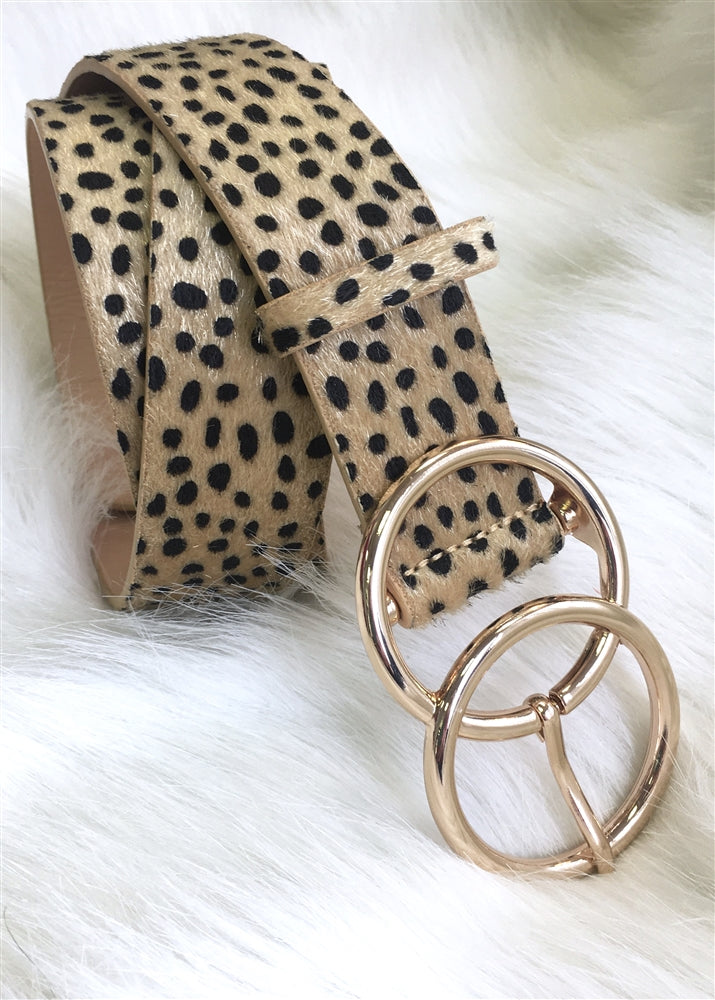 Brooklyn Belt (animal print)